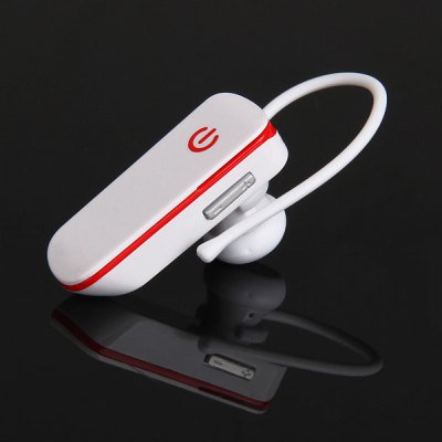 White Syllable D50 New Hands Free Mini Wireless Bluetooth Earphone with Mic(EN0059002)