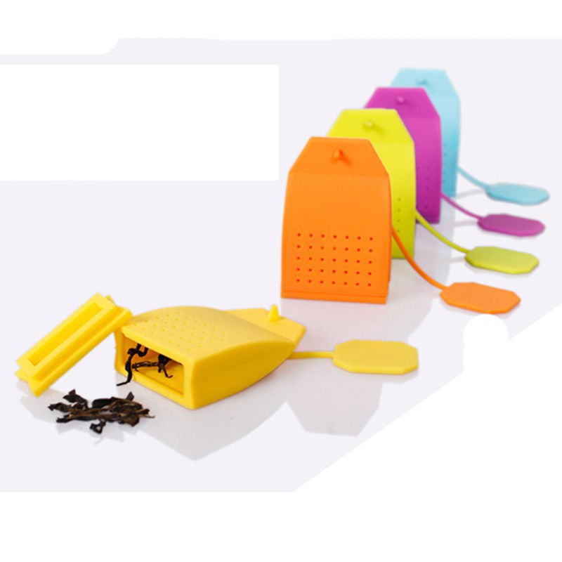 2 Pcs Silicone Tea Strainer Herbal Spice Infuser Filter Diffuser