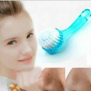 Facial Brush Face Cleaning Wash With Cap Skin Care Brush 1 Pcs