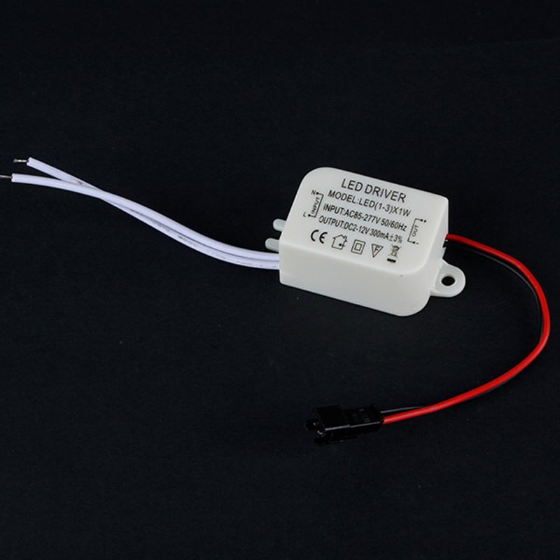 1X AC 85V-265V to DC 2V-12V LED Electronic Transformer Power Supply Driver 3X1W Dealsbest
