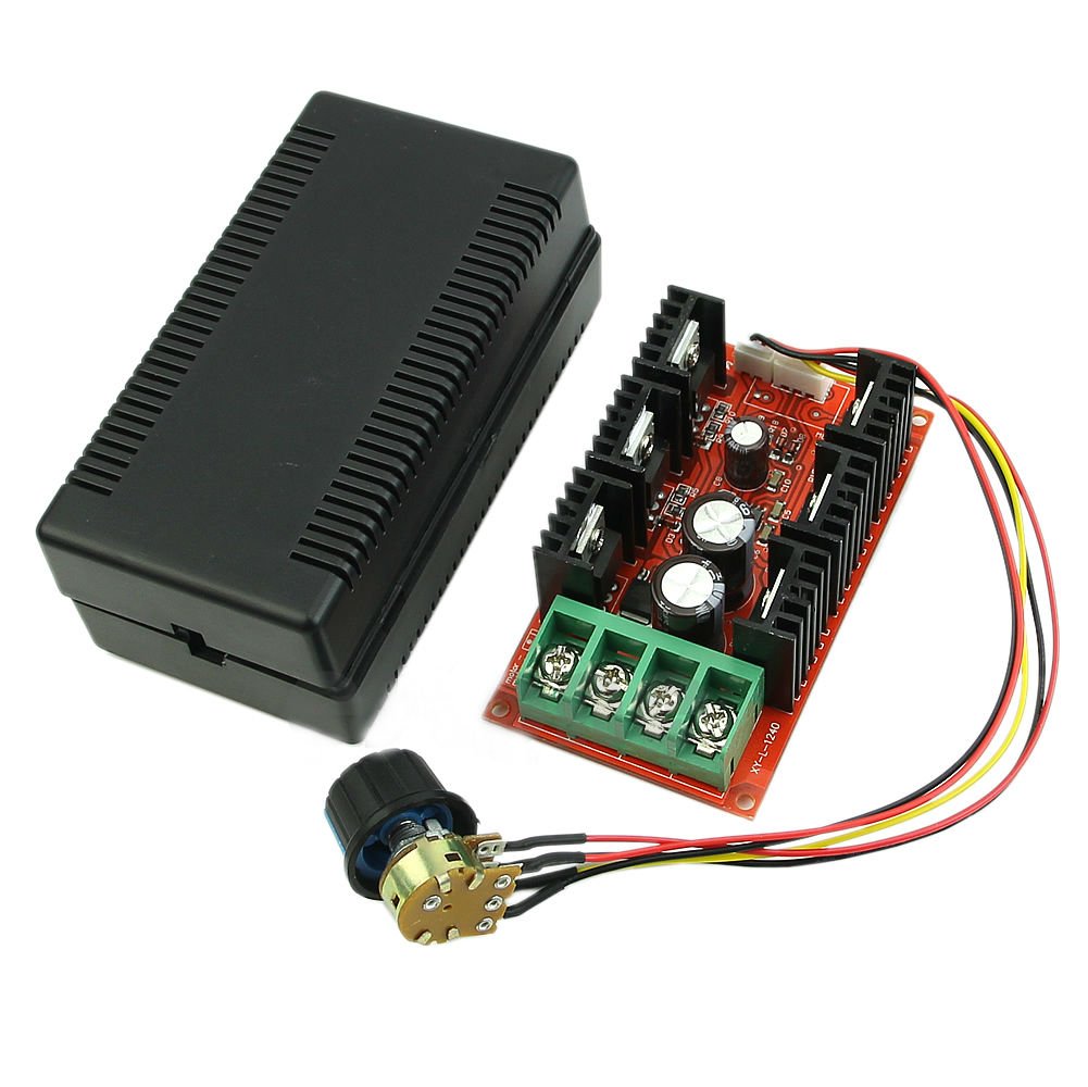 12V 24V 48V 2000W MAX 10-50V 40A DC Motor Speed Control PWM HHO RC Controller Dealsbest