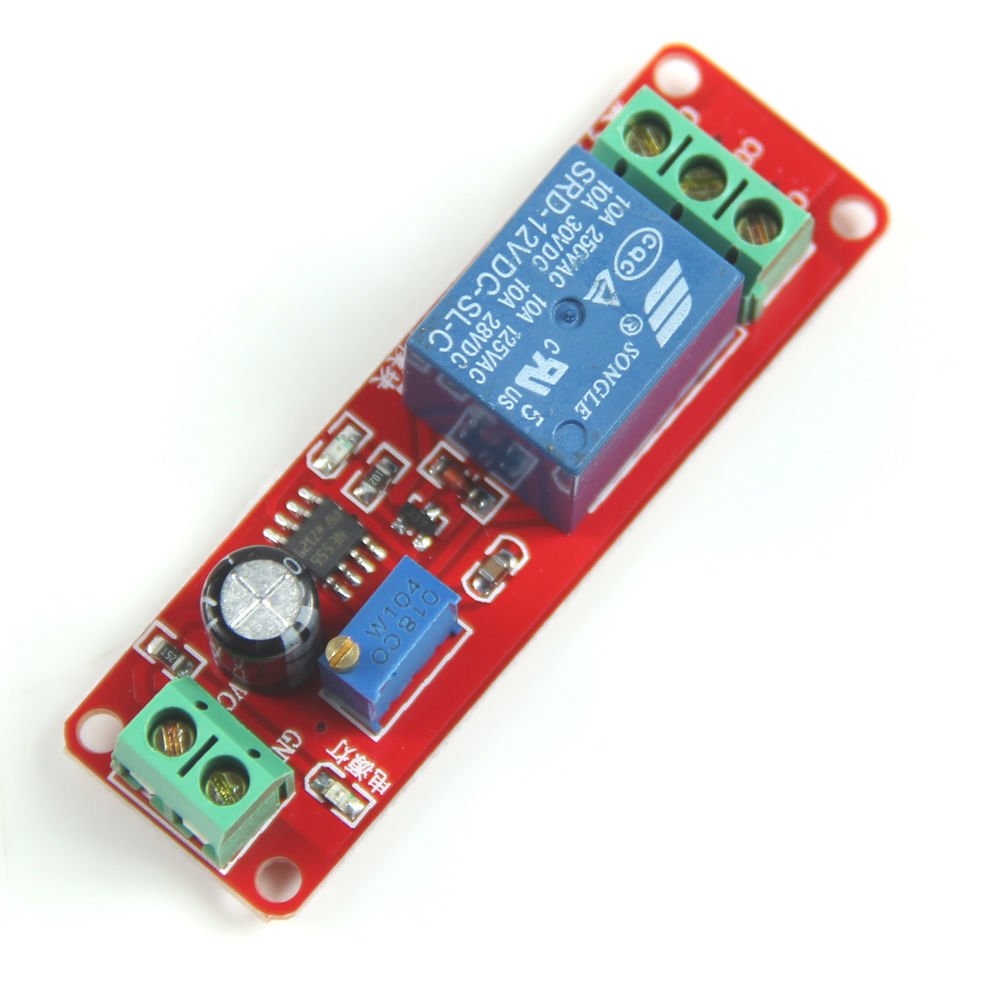 DC 12V Delay Timer Switch Adjustable Module 0 to 10 Second Dealsbest
