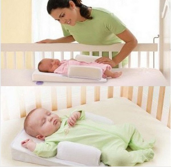 Baby Pillow Sleep Fixed Positioner System Waist Support Prevent Flat Head