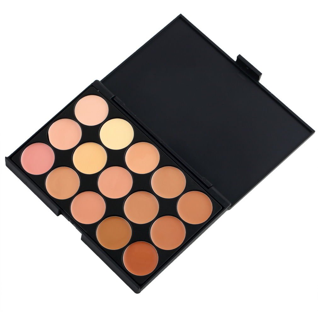 15 Colors Makeup Neutral Concealer Palette Set Camouflage Cream Cosmetic DB