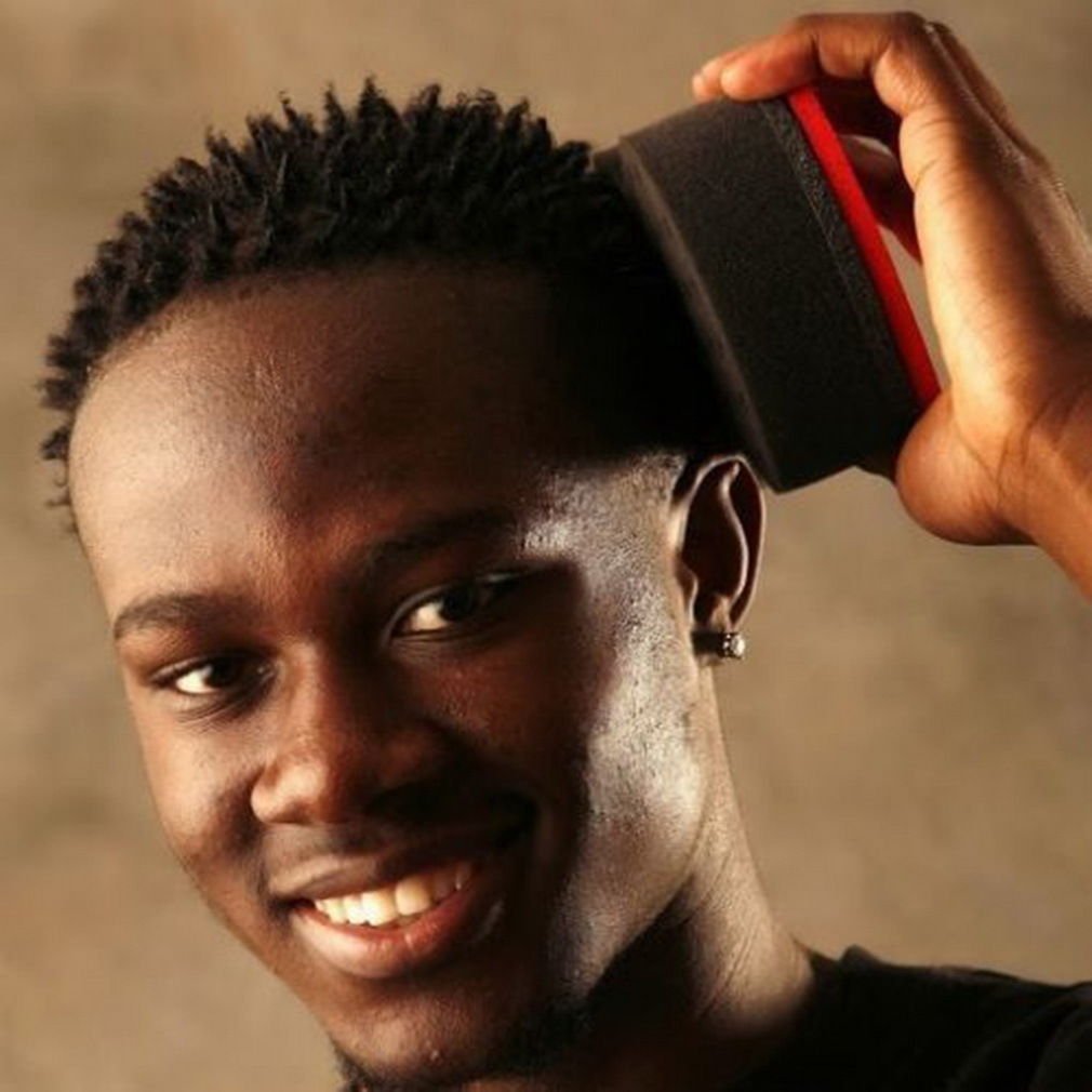 Wave Barber Hair Brush Sponge for Dreads Afro Locs Twist Curls Coil Magic Tool
