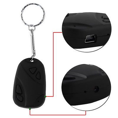 Mini 808 Car Key Chain Micro Camera HD 720P H.264 Pocket Camcorder