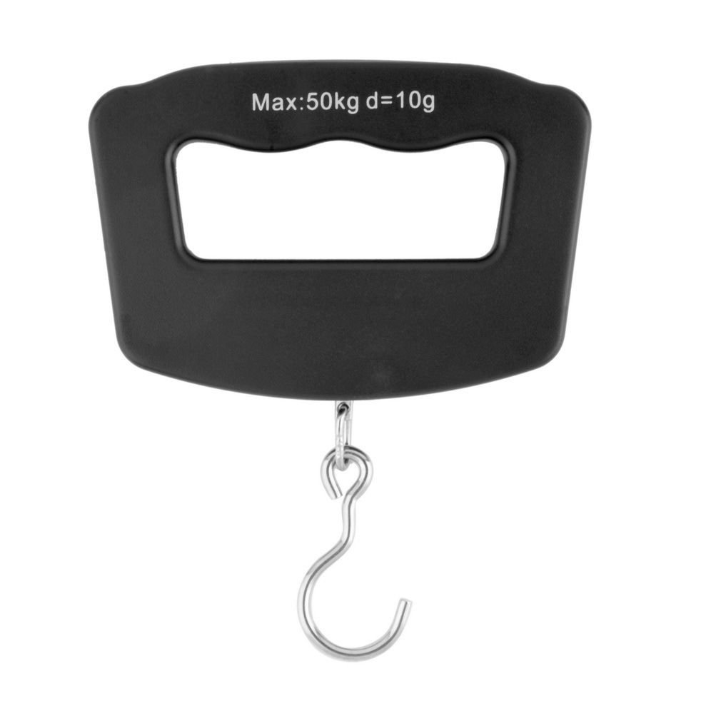50Kg/10g LCD Digital Electronic Portable Hanging Luggage Weight Wide Hook Scale