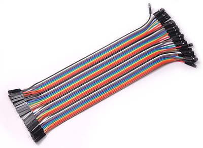 Male to Famale 40PCS Jumper Wire Cable 1P-1P 2.54mm 20cm For Arduino Breadboard Sale