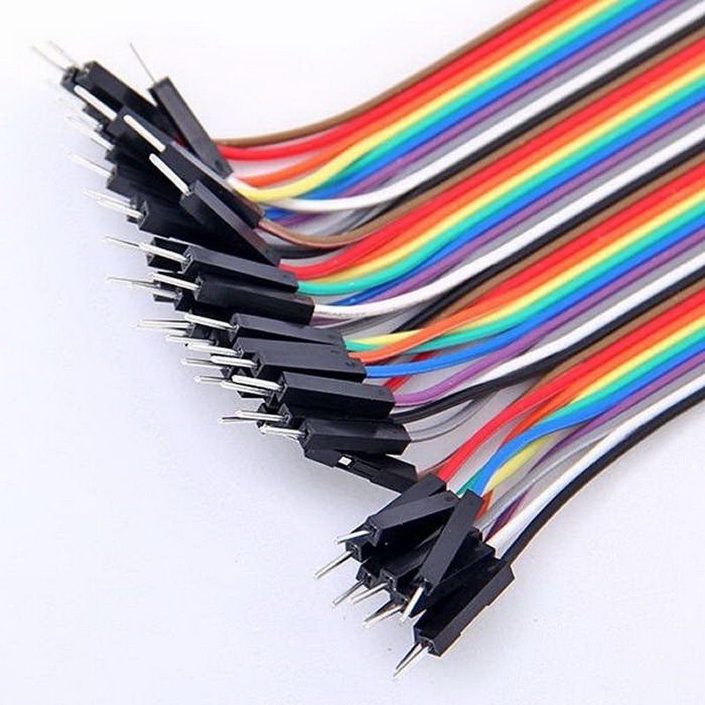 Famale to Famale 40PCS Jumper Wire Cable 1P-1P 2.54mm 20cm For Arduino Breadboard Sale