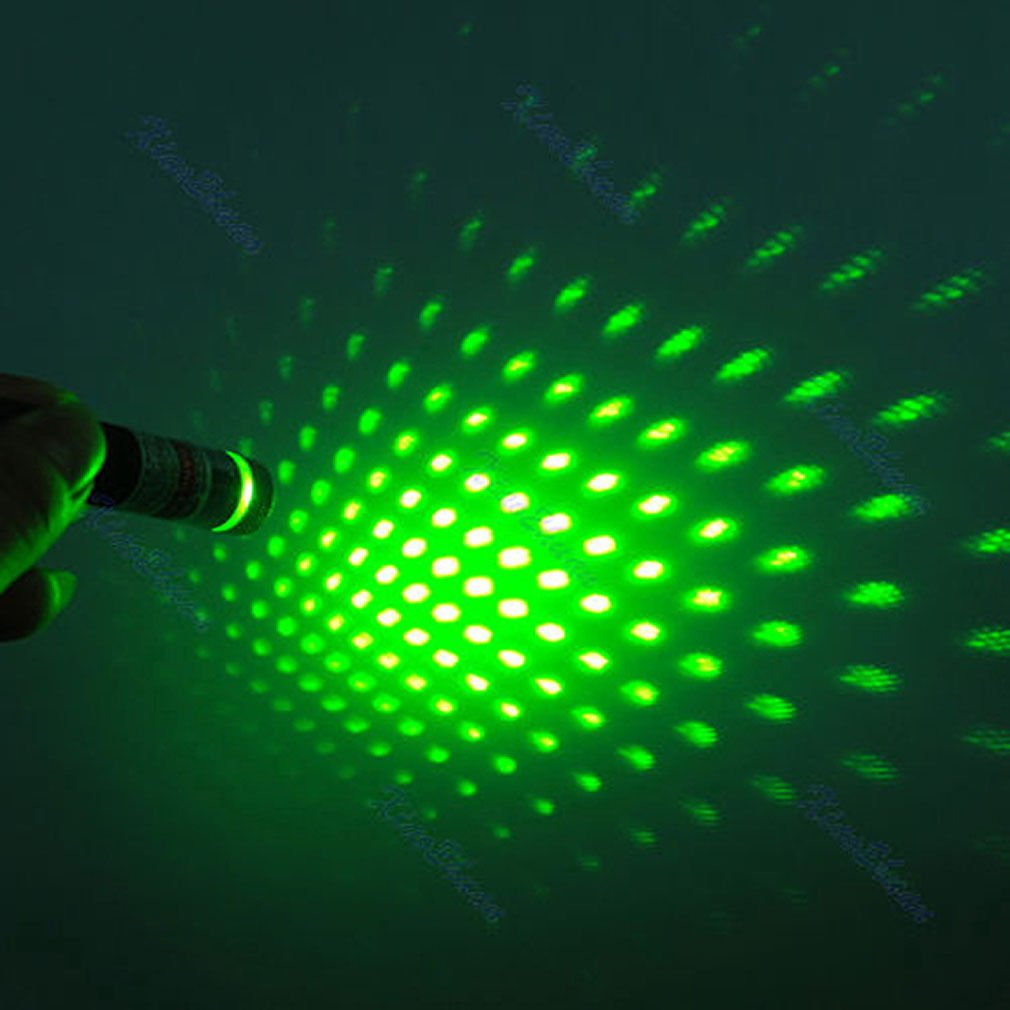 2in1 Green Laser Star Cap Pointer Pen 532nm Constellation 5mW Stage Light