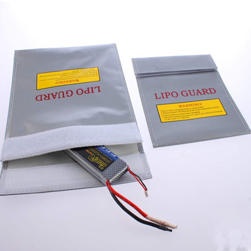 RC LiPo Li-Po Battery Fireproof Safety Guard Safe Bag Charging Sack 18x23 DB