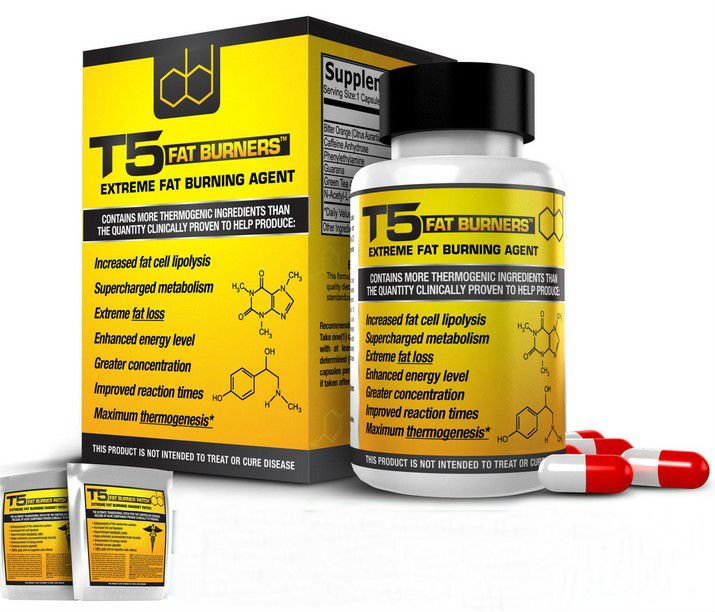 T5 FAT BURNERS CAPSULES -STRONGEST LEGAL SLIMMING / DIET & WEIGHT LOSS PILLS DB