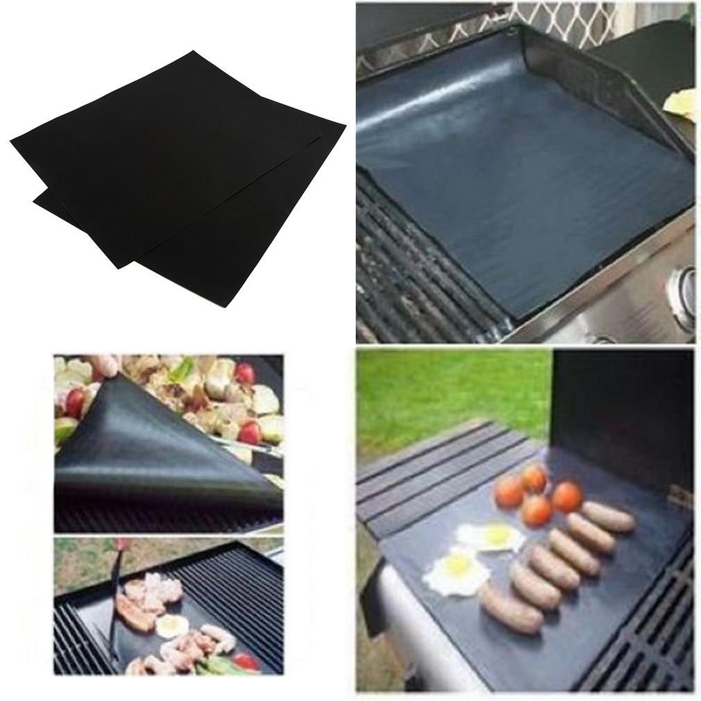 BBQ GRILL MAT - As Seen On TV! non-stick Make Grilling Easy! (2 Mats Per Pack) DB