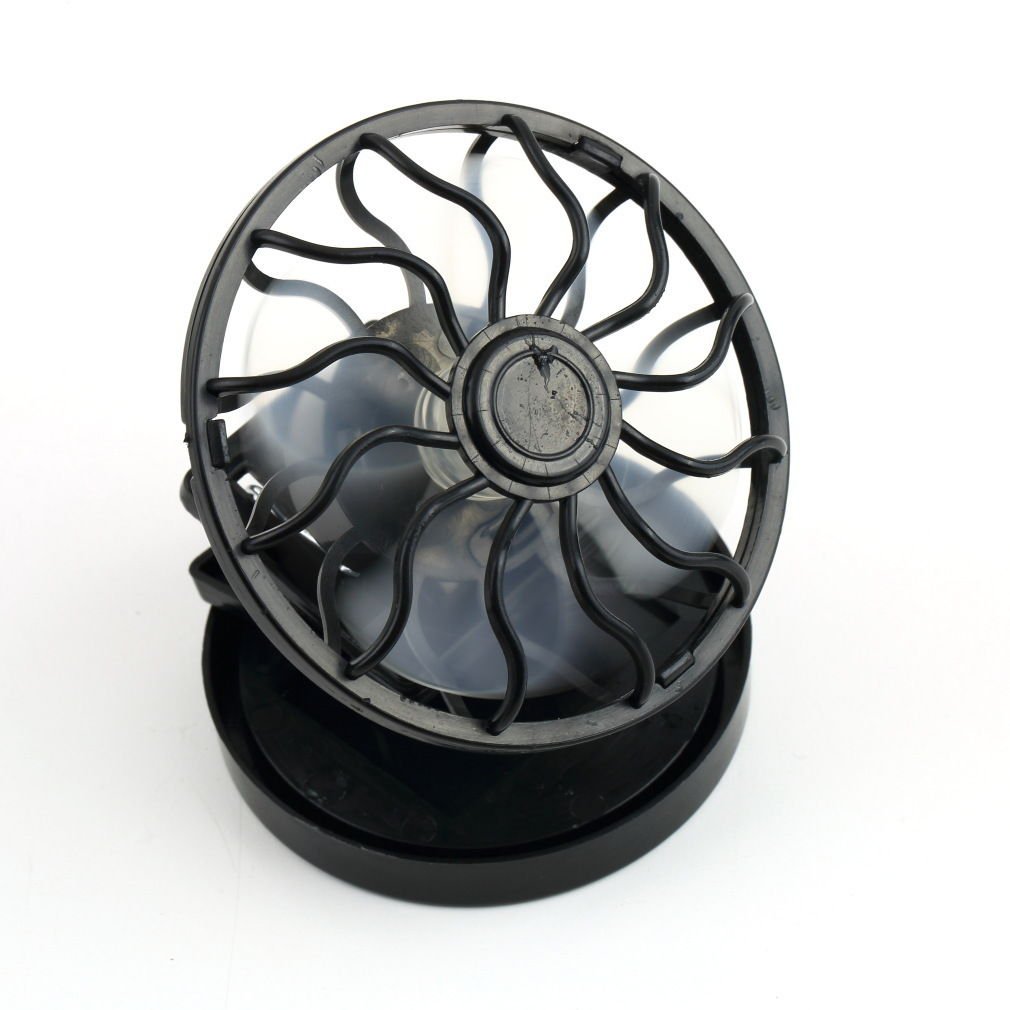 Energy saving Clip-on Solar Cell Fan Sun Power energy Panel Cooling DB
