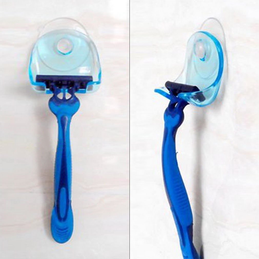 Shaver Toothbrush Holder Washroom High Power Suction Cup Hook Razor Bathroom DB