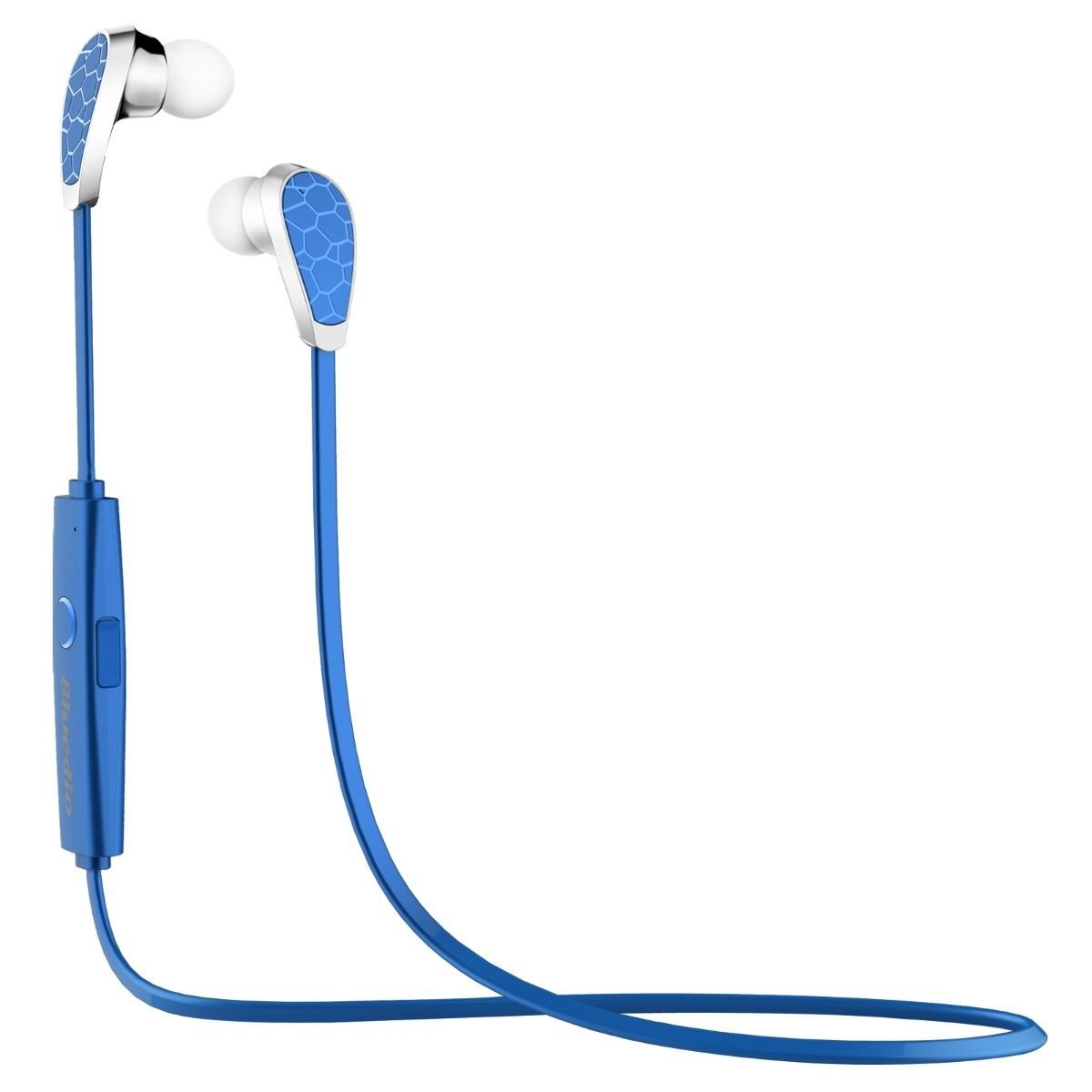 Blue Bluetooth 4.1 Wireless Stereo Earphone Handsfree Sport Headset for iPhone 5 5S 6 db