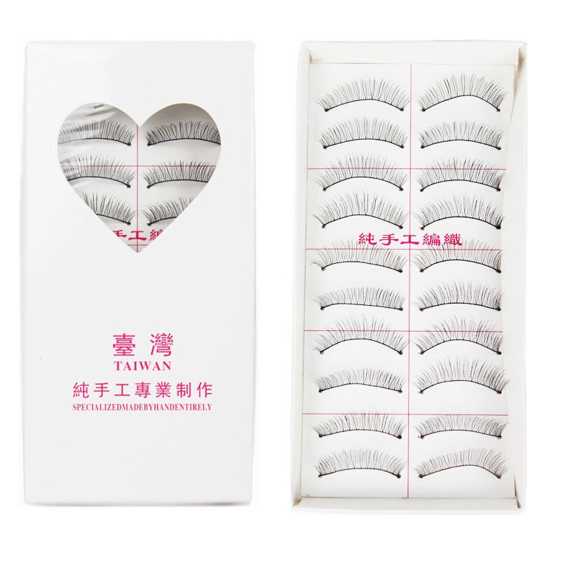 10Pairs Natural Thick Long False Eyelashes Fake Eye Lashes Voluminous Makeup DB