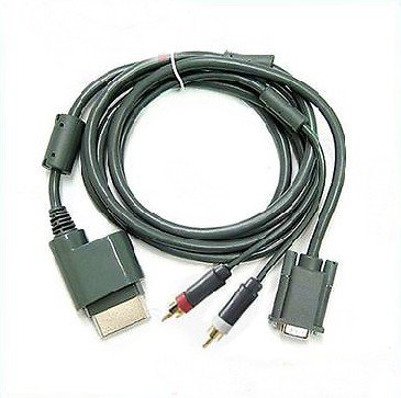 High Definition VGA Cable For Xbox 360 to Monitor HDTV TV With Audio Port db