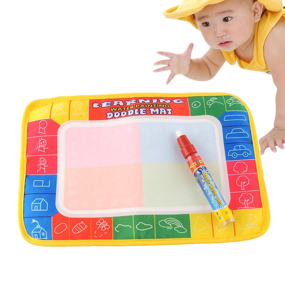 Develop Intelligence Painting Magic Pen Baby Toys Water Mat Drawing Kid Learning db