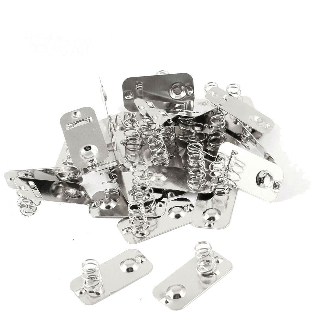 30x AA Battery Positive Negative Conversion Spring Contact Plate db