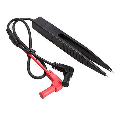 SMD Inductor Test Clip Probe Tweezers for Resistance Multimeter Capacitor db