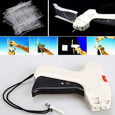 Clothes Regular Garment Price Label Tagging Tag Gun 3" 1000 Barbs + 1 Needle db
