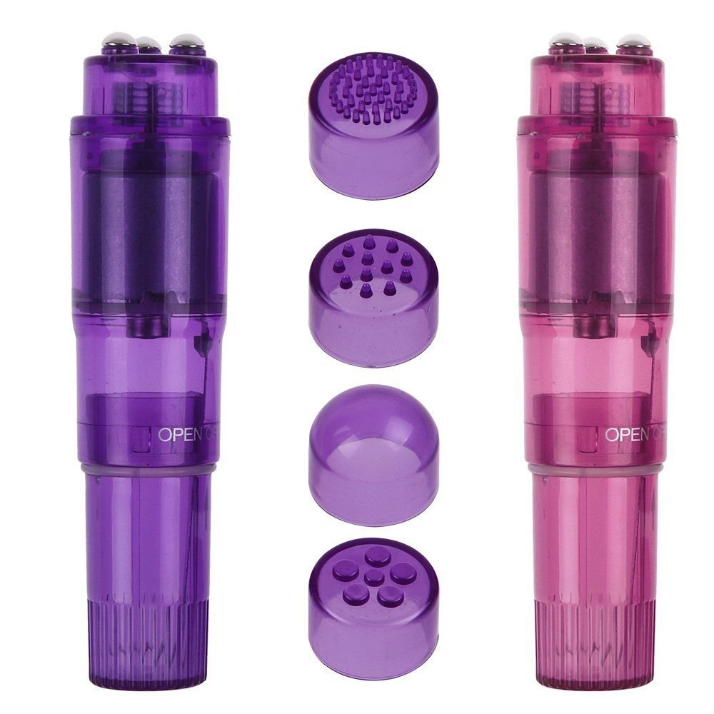 Super Relieve Stress Mini Full Body Face Shoulder Massager Travel Pocket Rocket db