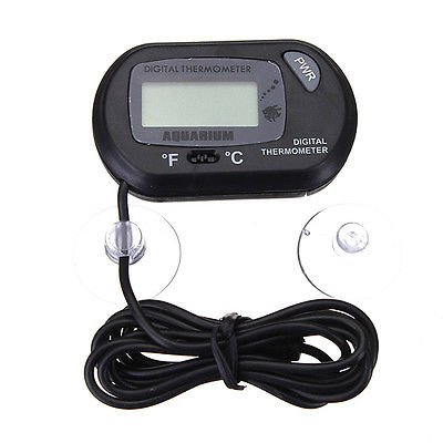 Digital LCD Fish Aquarium Tank Marine Water Thermometer Temperature db