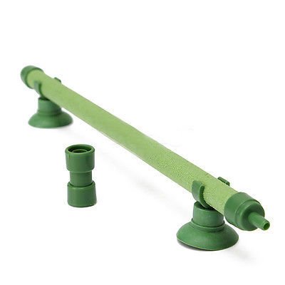 23 Inch Green Fish Tank Aquarium Decor Air Stone Bubble Wall Tube db