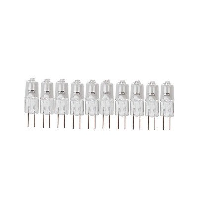 10Pcs Mini G4 12V 10W Warm White LED Light Tungsten Halogen Lamp Light Bulb db
