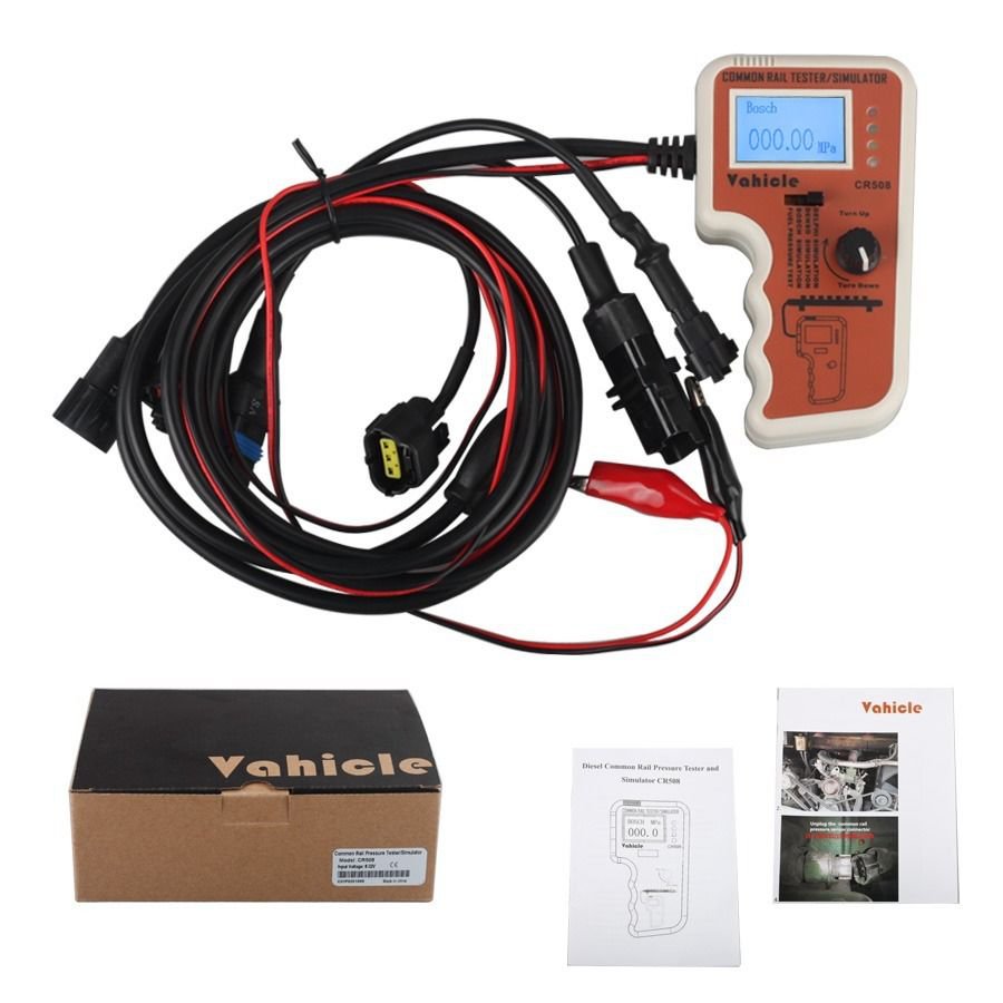 CR508 Common Rail Pressure Tester and Simulator Diagnostic kit db