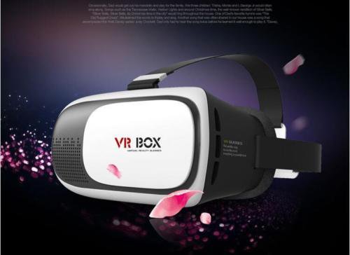 3D VR CASE /VR BOX 2ND GENERATION VIRTUAL REALITY GLASSES 2.0 + BLUETOOTH REMOTE