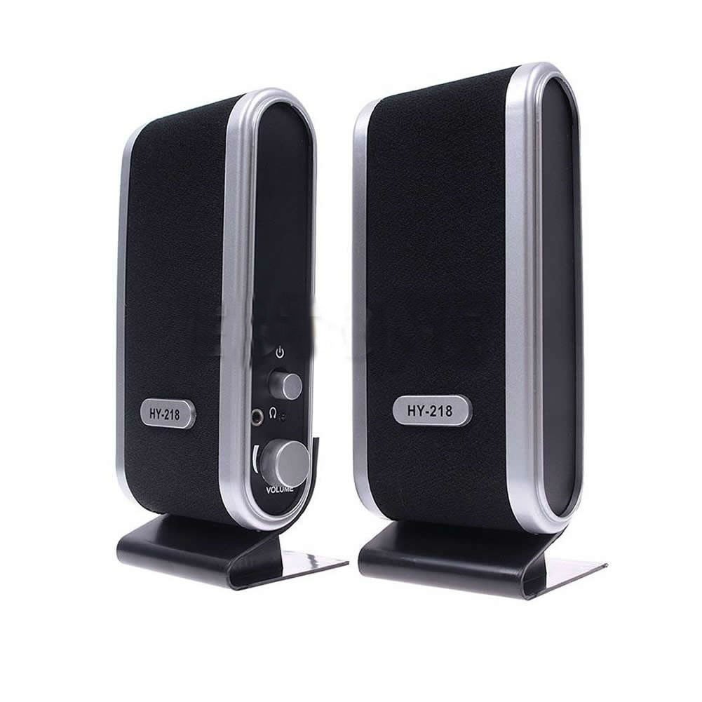 2x Mini USB Portable Speaker For Laptop PC Computer db