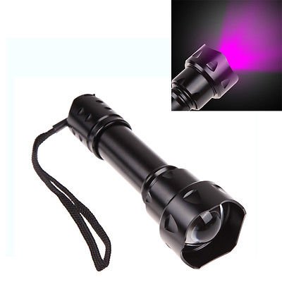 Outdoor UF-T20 Cree Infrared IR 850nm Night Vision Zoom Led Flashlight Lamp DFJ