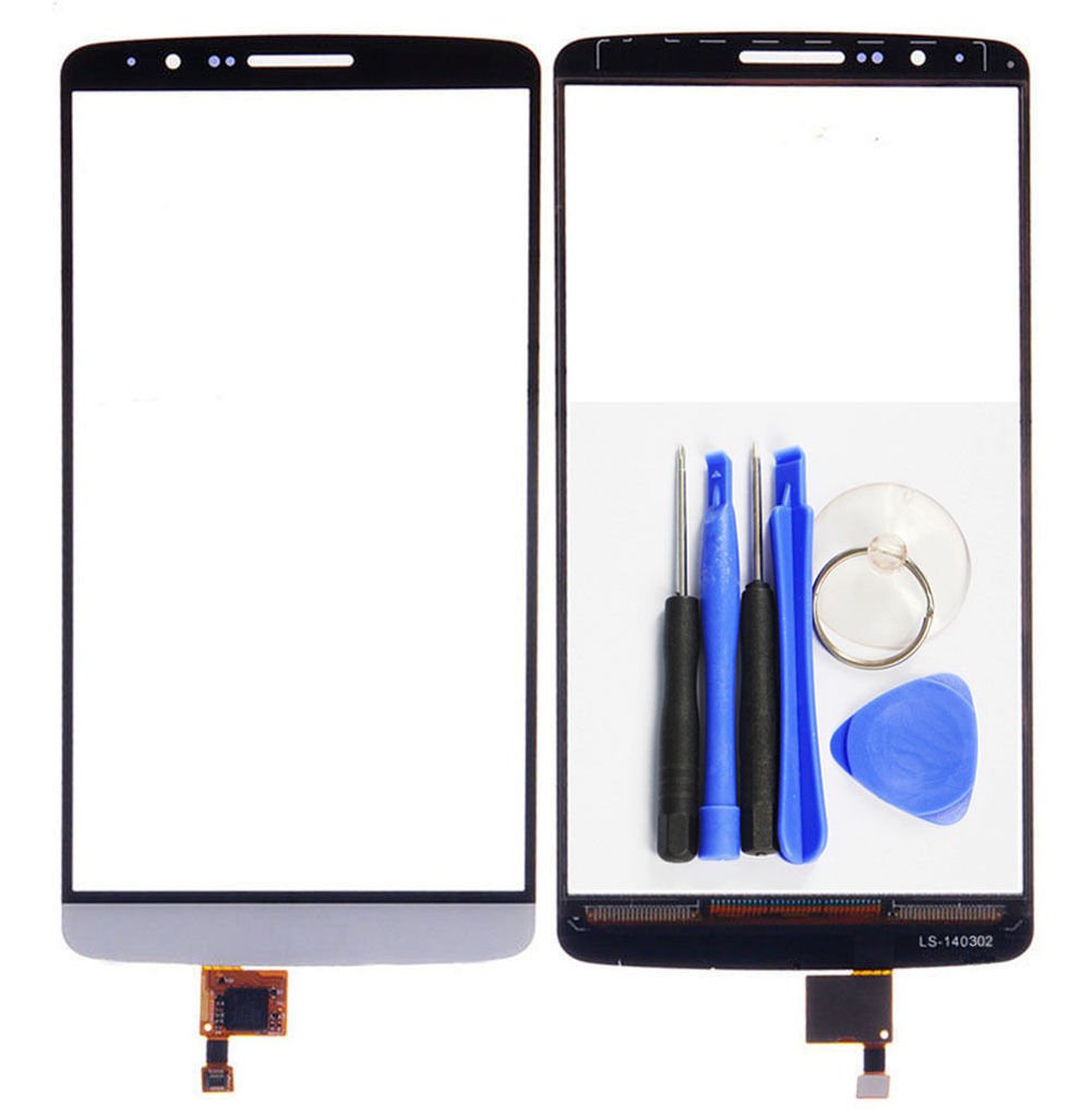 For LG G3 D850 D855 LS990 VS985 White Touch Screen Digitizer Replacement new