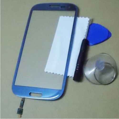 LCD Touch Screen Digitizer Lens Glass for SamSung Galaxy S3 S III i9300 Blue new