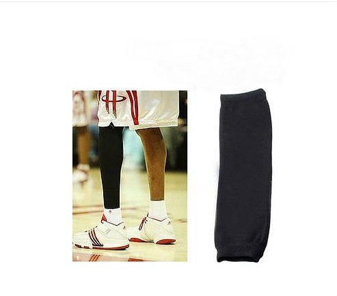 Basketball Sport Compression Leg Knee Long Brace Sleeve Sleeves Protector 1 Pair db