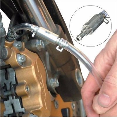 Car Motorcycle Brake Bleeder Clutch Bleeding Hose Tool Kit One Way Valve &Tube db