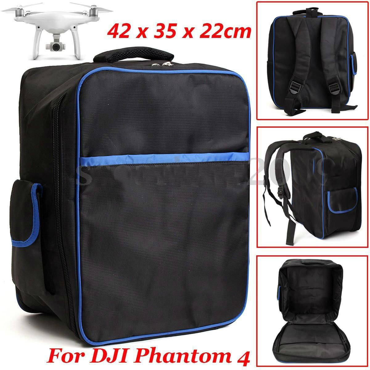 Waterproof Backpack Shoulder Bag Carrying Case For DJI Phantom 3 4 Quadcopter ddb