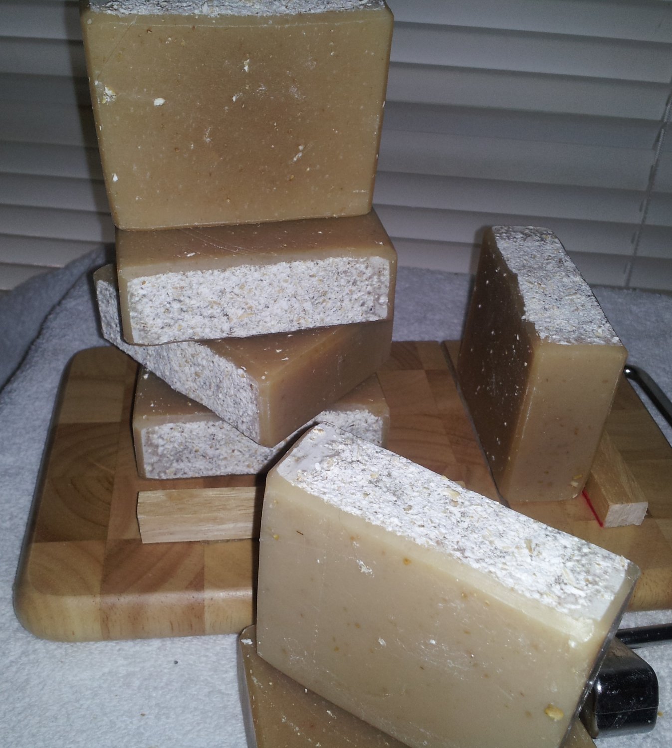 Oatmeal Honey and Goats Milk Soap