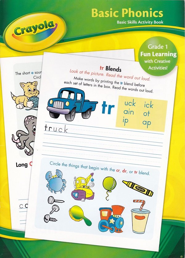 Crayola BASIC PHONICS Grade 1 (Workbook)