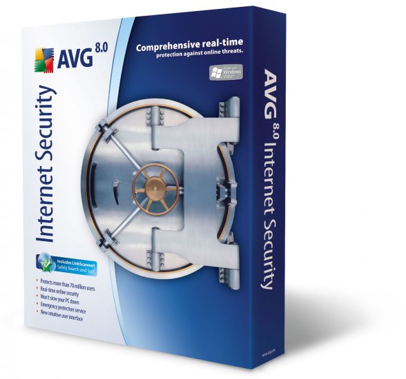 AVG Internet Security 3-Pack Edition 2 Year License