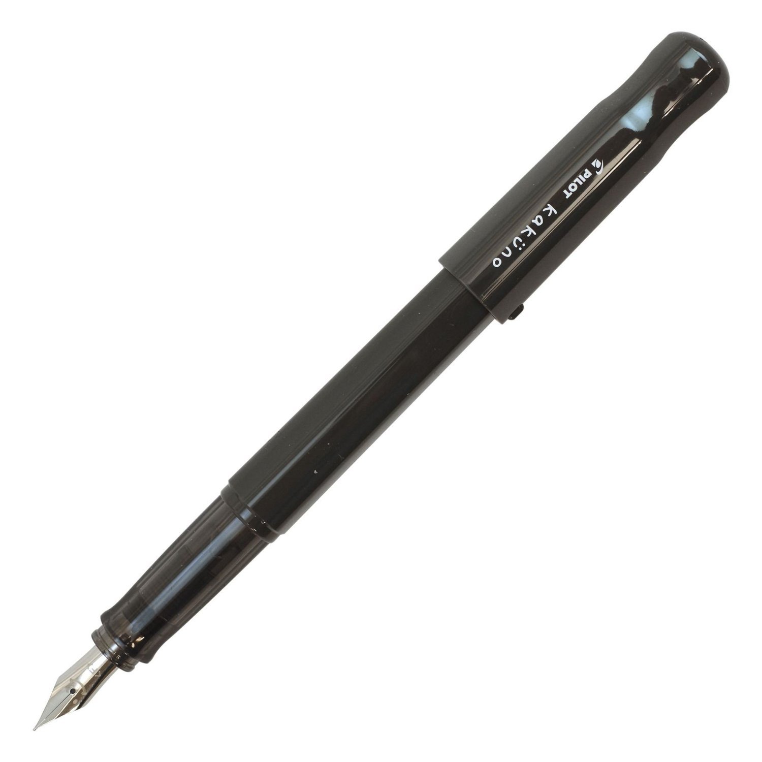 Pilot Fountain Pen - Kakuno Series Grey - Fine Nib - Black Ink