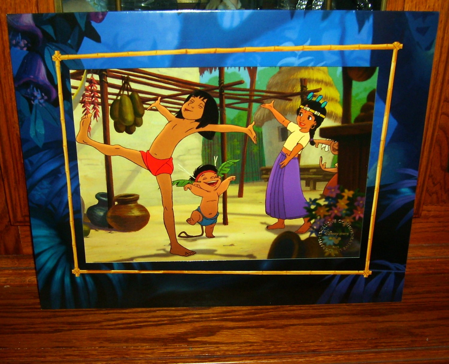 The Jungle Book Disney Store Exclusive Commemorative Lithograph