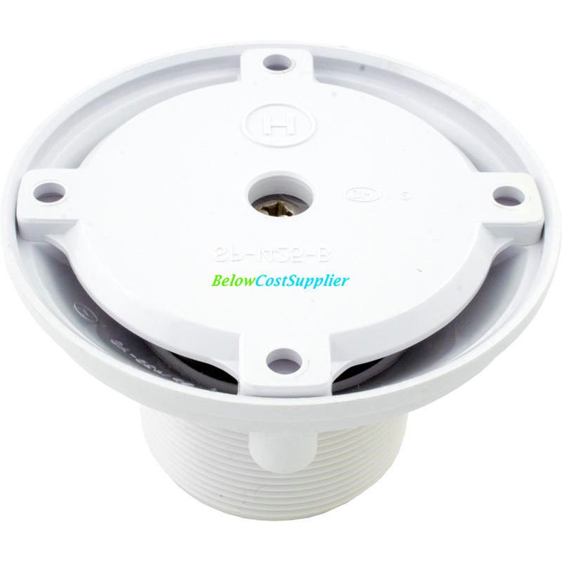 Hayward SP1425S Adjustable Floor Inlet Concrete Pool Fitting White