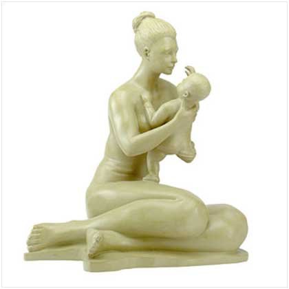 Mother and Child Statue