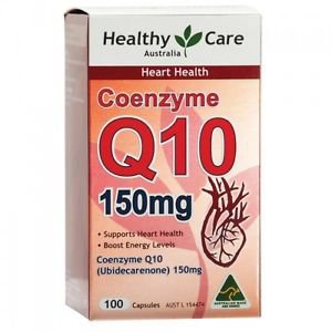 Healthy Care CoEnzyme Q10 150mg 100 Capsules (Australia Import)