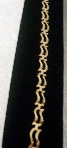 "S" Shaped Chain Link Bracelet