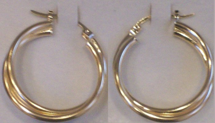 10kt Gold Hoop Earrings