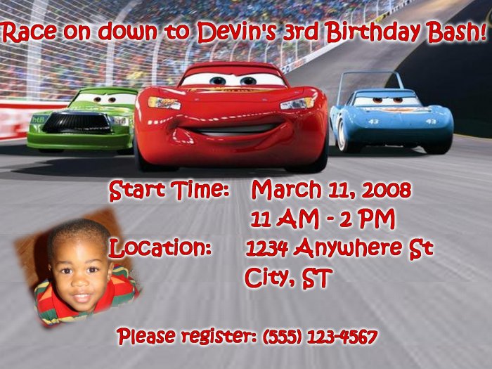 Racing Disney Cars